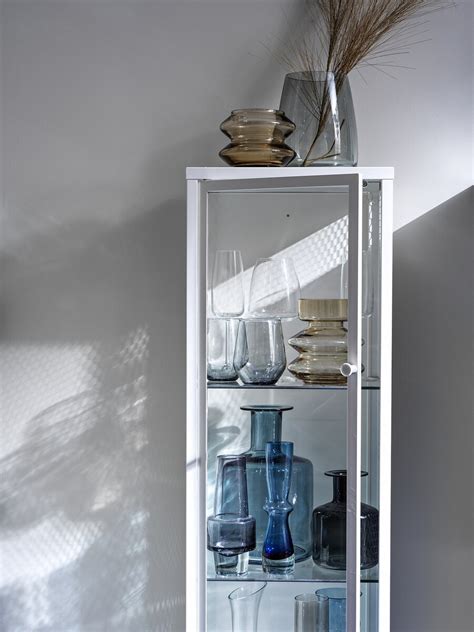 steel cabinet glass doors|baggebo cabinet with glass doors.